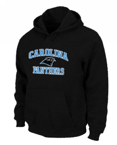 NFL Men's Nike Carolina Panthers Heart & Soul Pullover Hoodie - Black